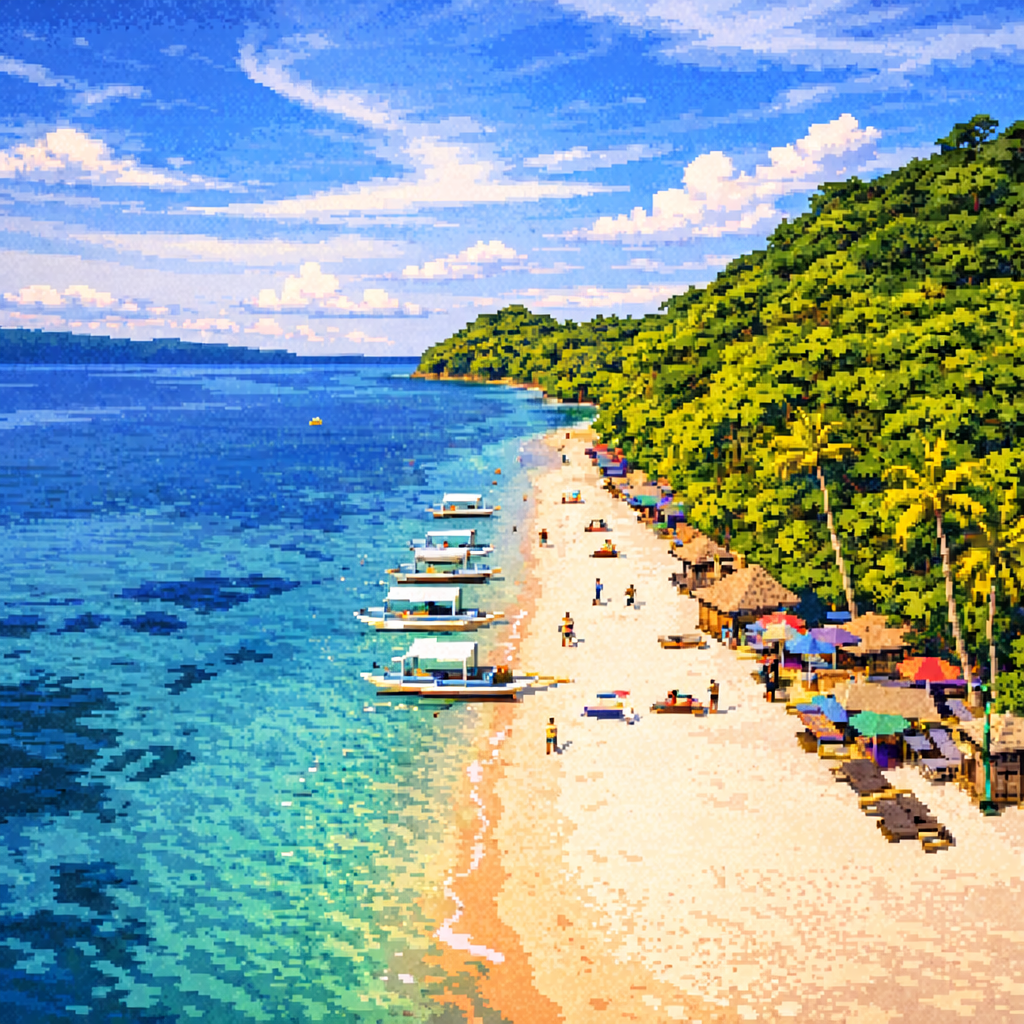 Philippines pixel art