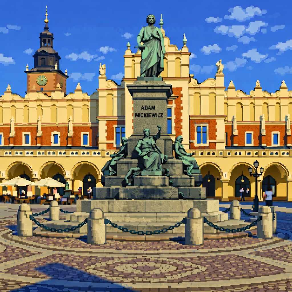 Poland pixel art