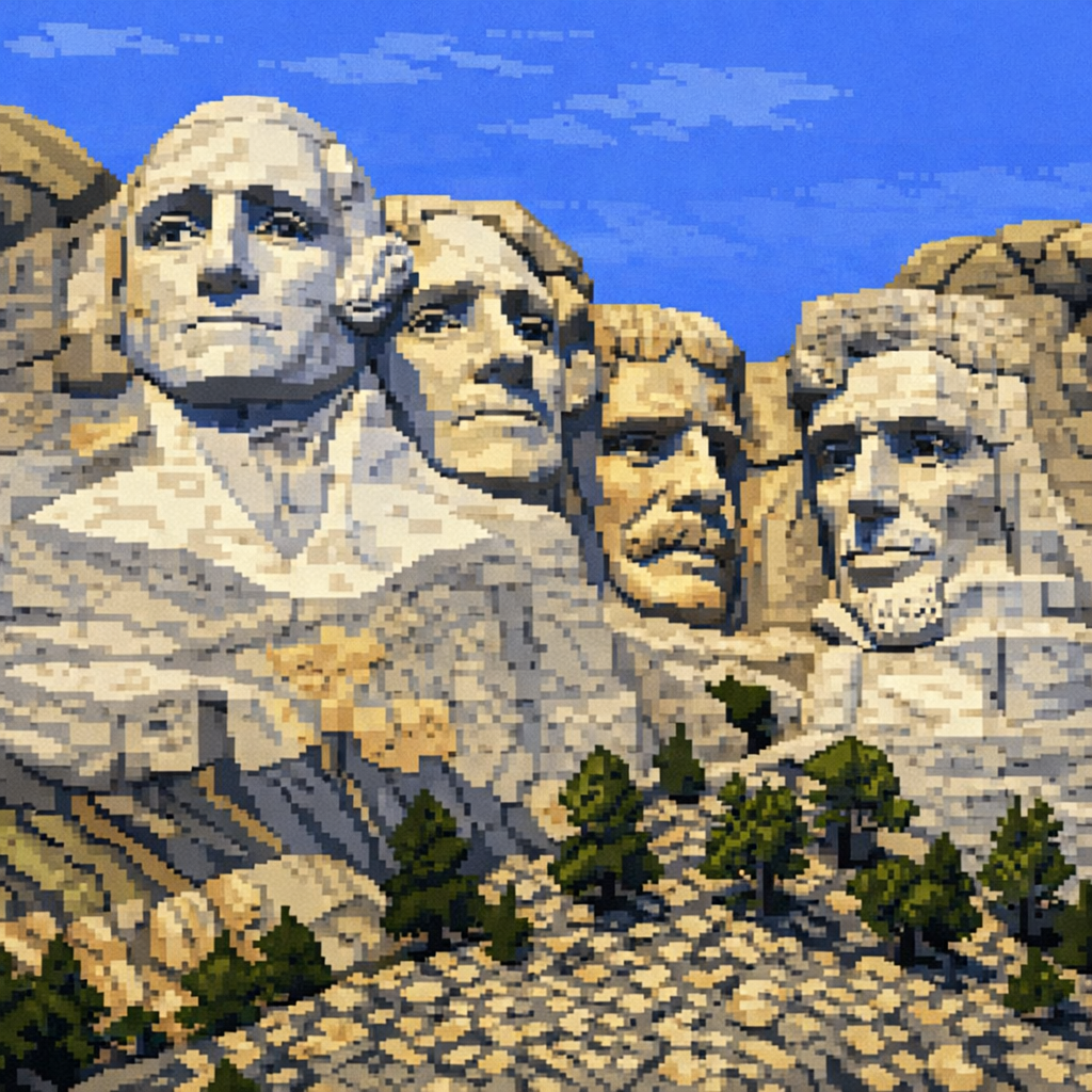 United States pixel art